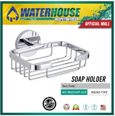 WATERHOUSE SQUARE TYPE SOAP HOLDER STAINLESS