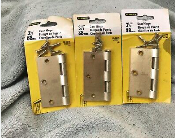 STANLEY DOOR HINGES ''3X1/2