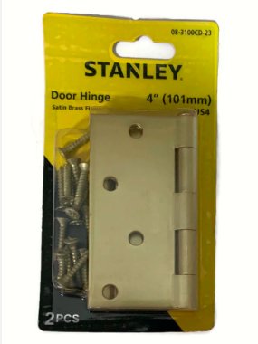 STANLEY DOOR HINGES ''4