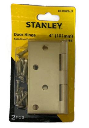 STANLEY LOOSE PIN HINGES 4X4