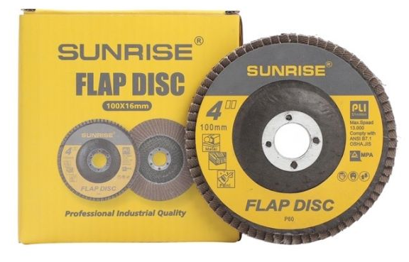 SUNRISE FLAP DISK P 100