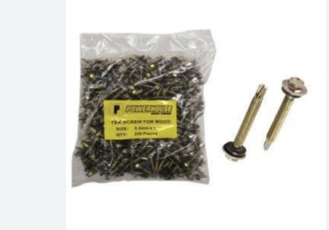 POWERHOUSE TEK SCREW FOR WOOD