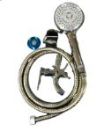 SHARK TELEPHONE SHOWER 3 WAY WITH 2 WAY FAUCET