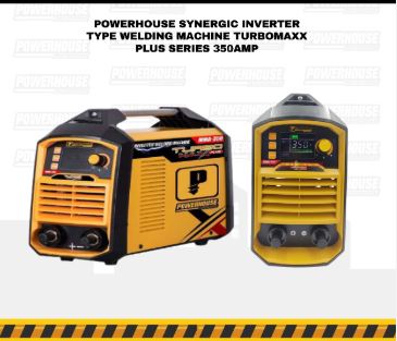 POWERHOUSE SYNERGIC INVERTER TYPE WELDING MACHINE TURBOMAXX PLUS SERIES 350AMP