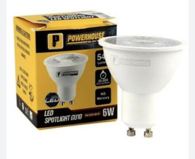 POWERHOUSE ELECTRIC LED SPOTLIGHT GU10 WARM WHITE