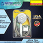 WATERHOUSE WH-TELSH5F-UTHIN 5 FUNCTION ULTRA THIN TELEPHONE SHOWER COMPLETE SET CHROME