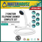 WATERHOUSE WH-14810 7 FUNCTION TELEPHONE SHOWER COMPLETE SET WHITE