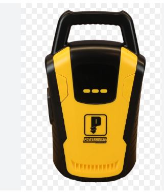 POWERHOUSE DIGITAL TIRE INFLATOR COPPER MOTOR W/LED WORK LIGHT 120W (PH-DTI-3650-120W)