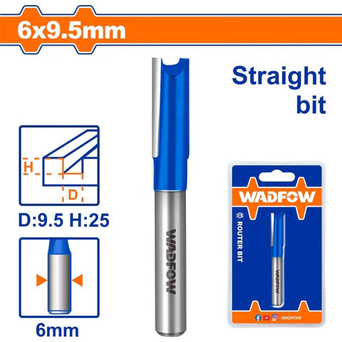 Wadfow  Router Bit  6mm x 9.5(WRG1403)