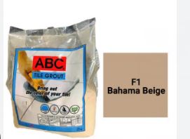 ABC TILE GROUT BAHAMA BEIGE F1