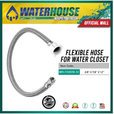 WATERHOUSE STAINLESS 304 GRADE FLEXIBLE HOSE FOR WATER CLOSET