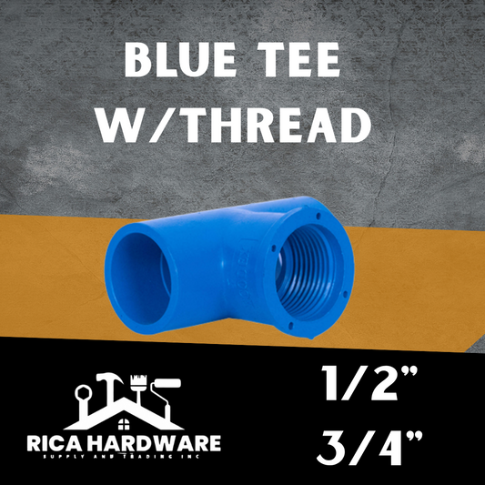 BLUE BEST TEE W/THREAD